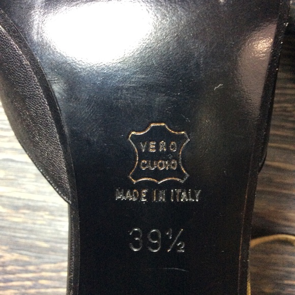 Todd Oldham Shoes Leather Suede Heels Ankle Strap - Picture 8 of 8